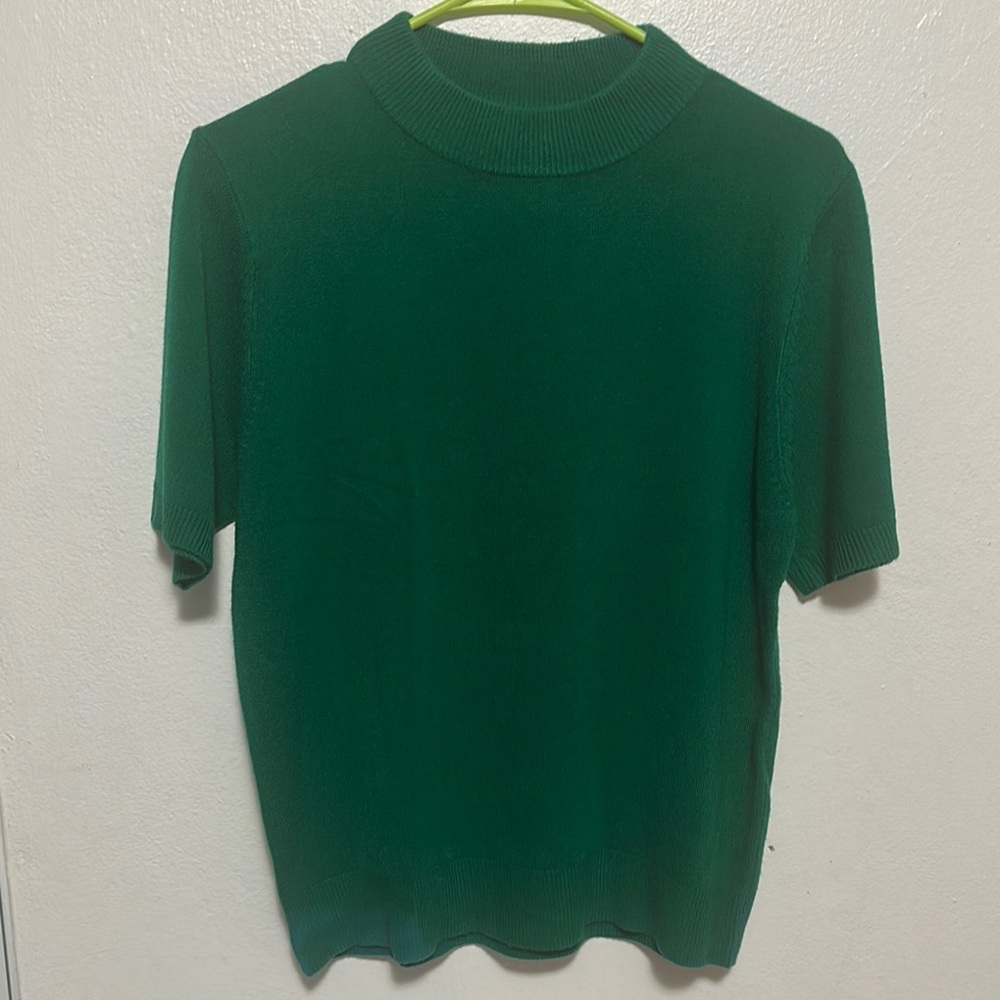 Sag Harbor Emerald Knit Top